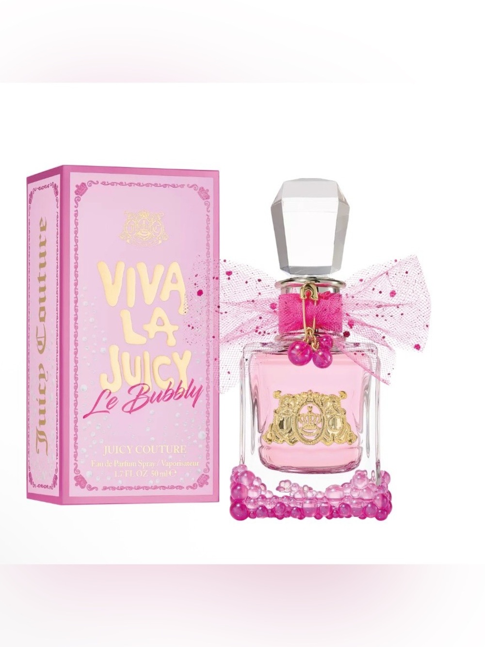 Juicy Couture Viva La Juicy Le Bubbly 3.4oz Empty